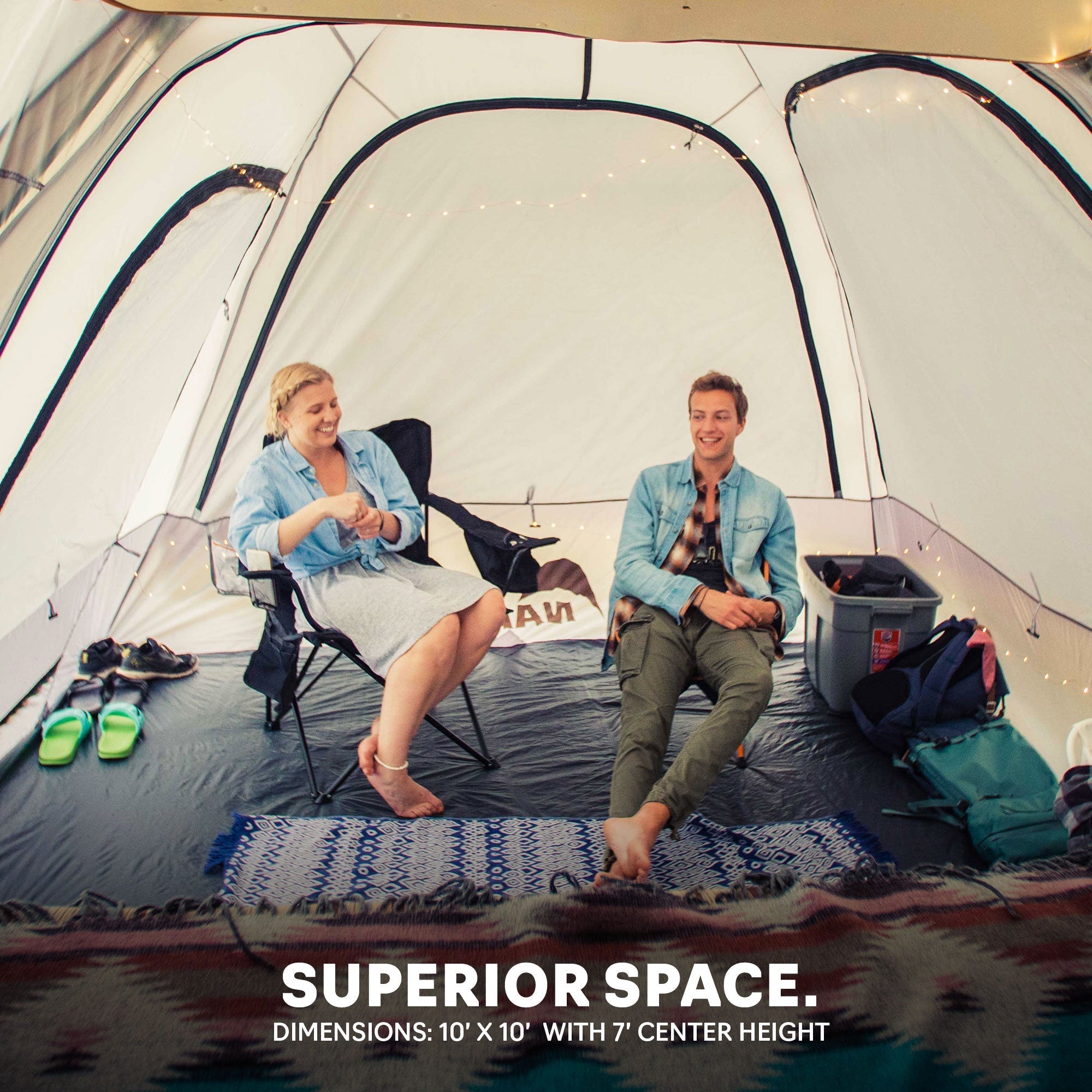 Backroadz SUV Tent by Backcountry Sportsman set up on a vehicle, showing its spacious design and durable fabric for outdoor camping.