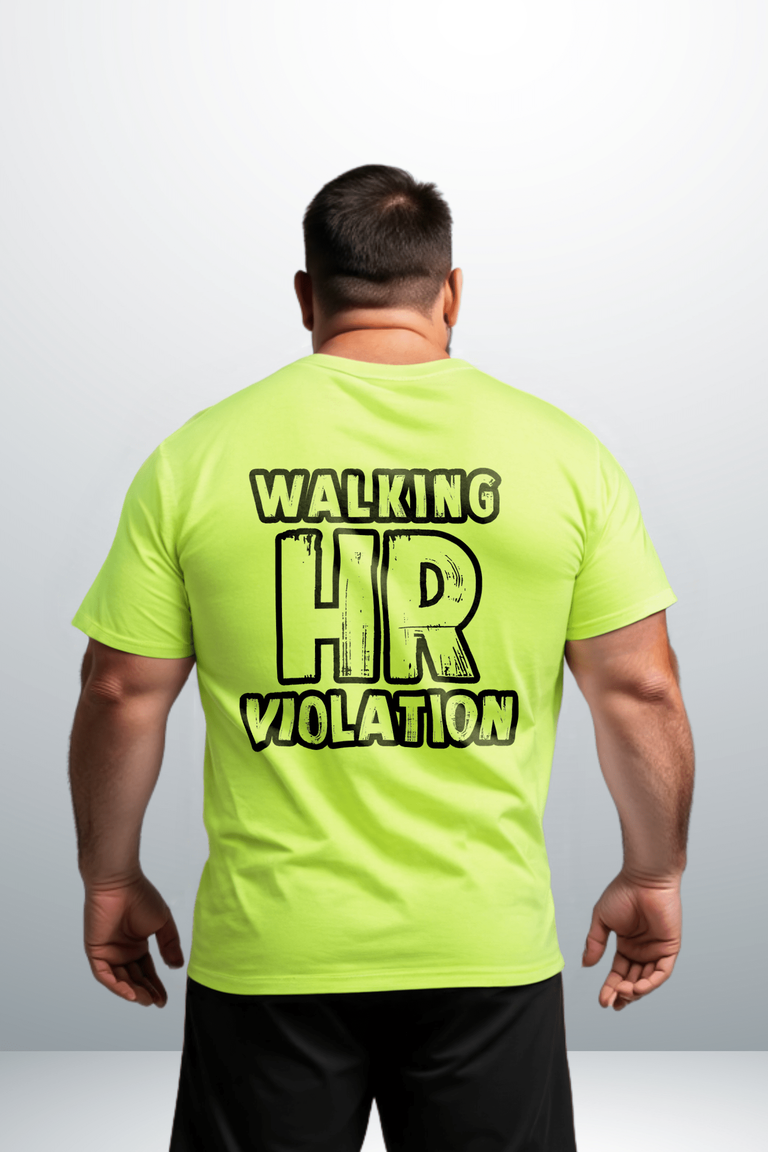 HR Violation - Safety Yellow T-Shirt - OVERLANDERS Outfitter
