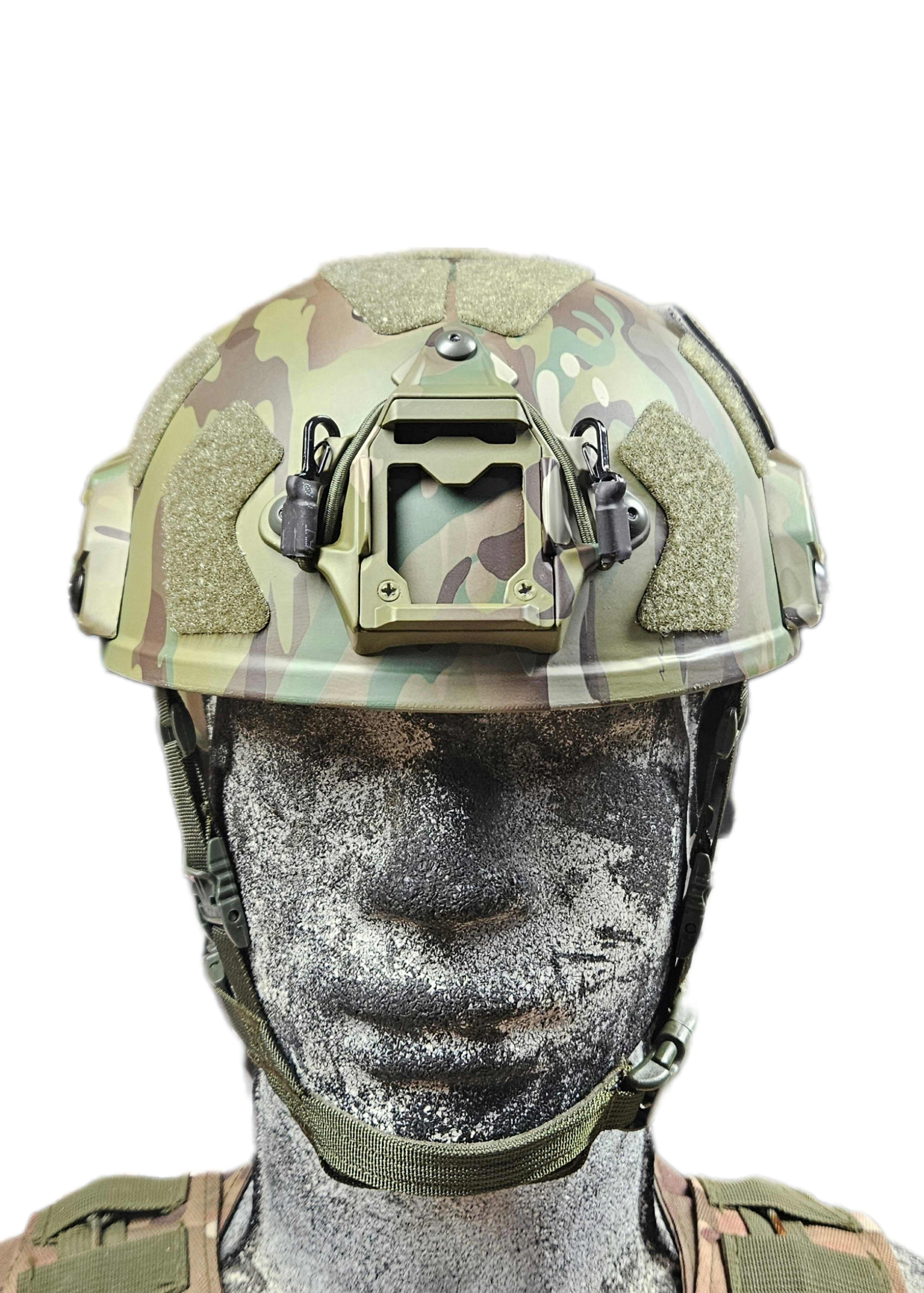 Ballistic Helmet RT2 High Cut Helmet: Tested to LEVEL IIIA (Included Arc Rails, Padding, Straps) - We The Collective