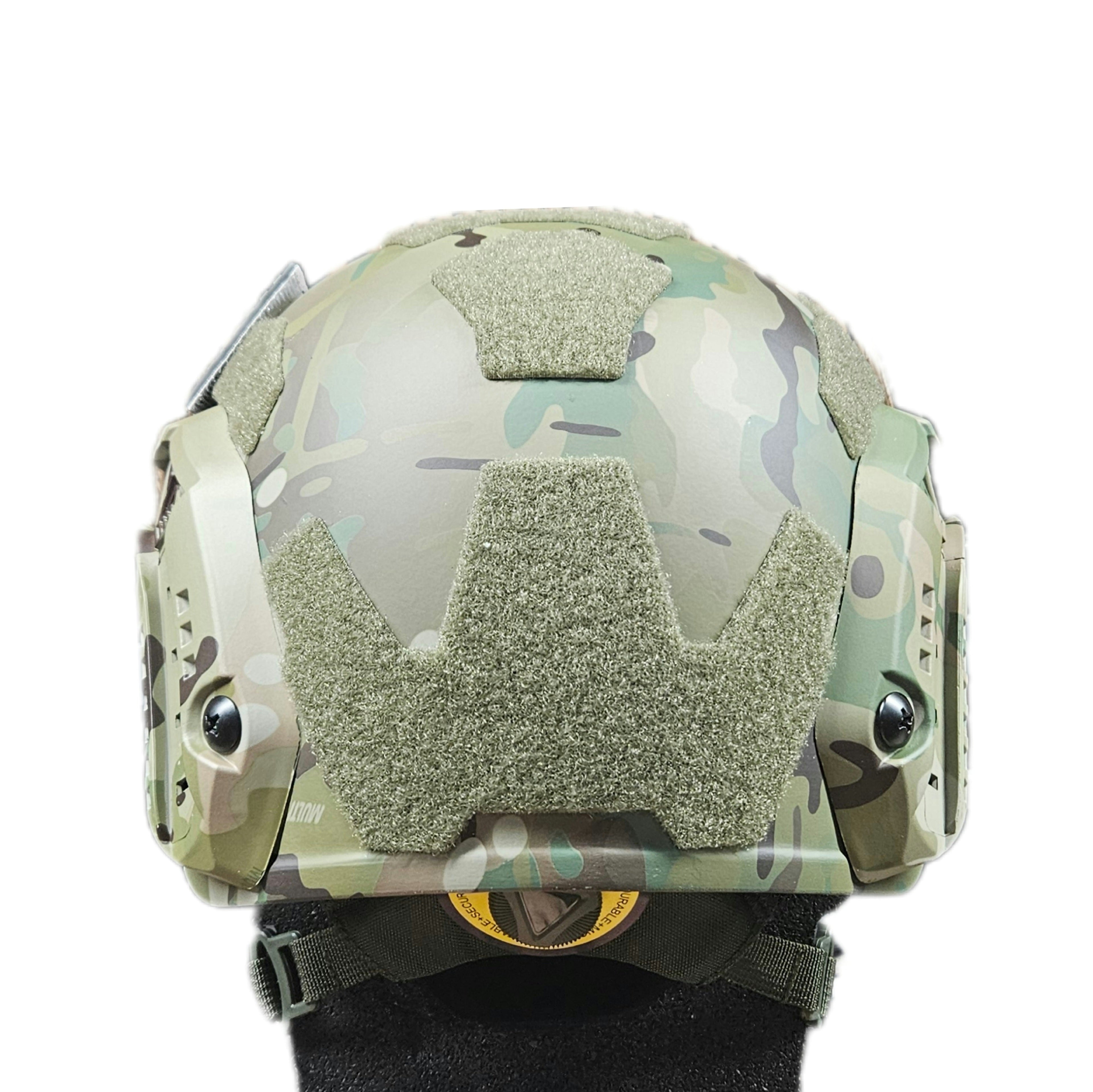 Ballistic Helmet RT2 High Cut Helmet: Tested to LEVEL IIIA (Included Arc Rails, Padding, Straps) - We The Collective