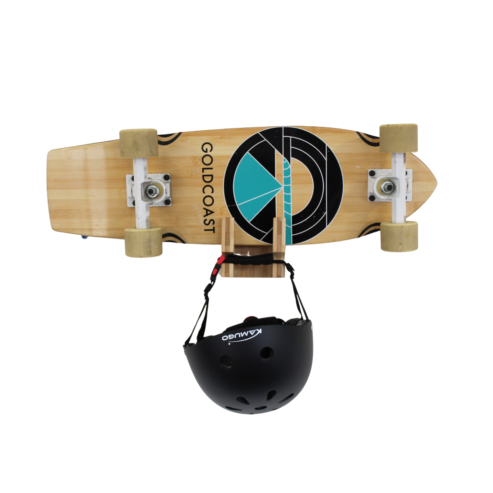 Bamboo Skate & Snowboard Wall Rack - OVERLANDERS Outfitter