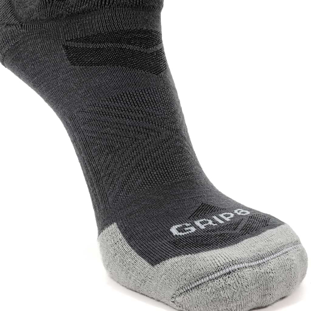 3 Pack Basalt - Run No Show Runweight Merino Wool Sock - OVERLANDERS Outfitter