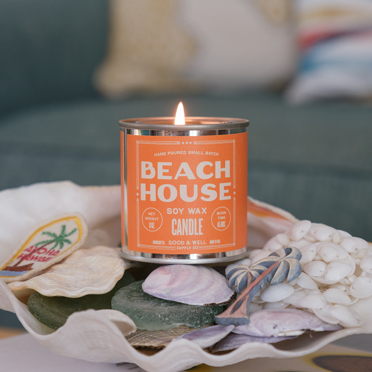 Beach House Happy Place Candle - We The Collective