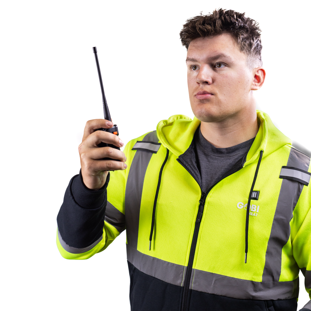 Beam Men's Workwear Heated High-Vis Hoodie - OVERLANDERS Outfitter