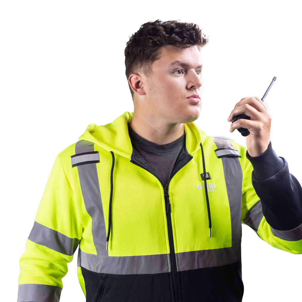 Beam Men's Workwear Heated High-Vis Hoodie - OVERLANDERS Outfitter