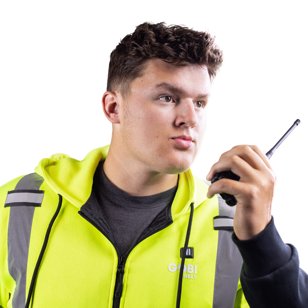 Beam Men's Workwear Heated High-Vis Hoodie - OVERLANDERS Outfitter