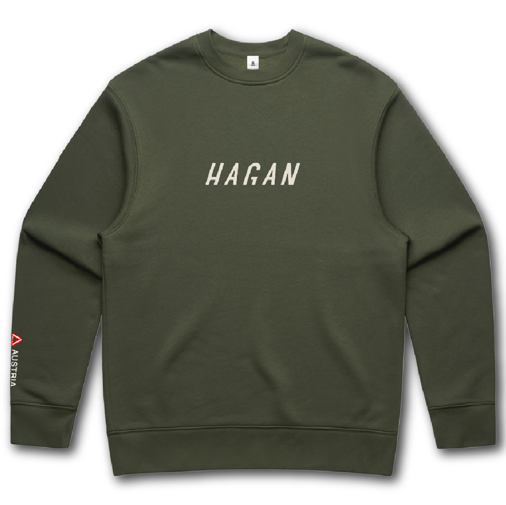 HAGAN Embroidered Crewneck - OVERLANDERS Outfitter