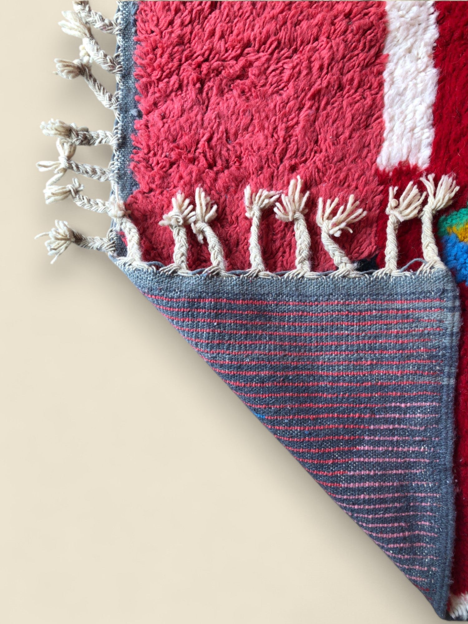 Timlilit Handmade Rug-  Moroccan Wool Rug - We The Collective