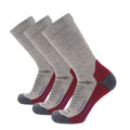 3 Pack Berry - Hike Crew Midweight Merino Wool Sock - OVERLANDERS Outfitter