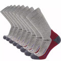 8 Pairs Berry - Hike Crew Midweight Merino Wool Sock - OVERLANDERS Outfitter