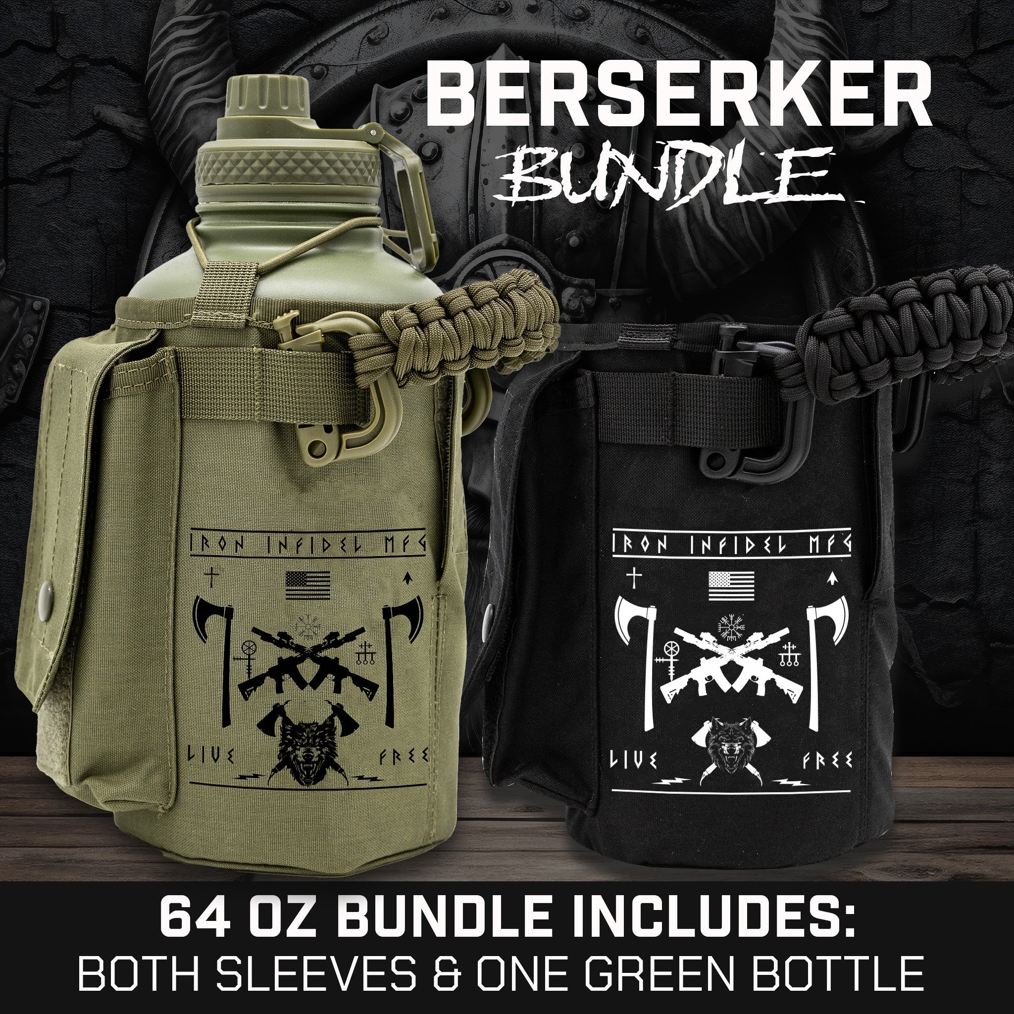 64oz Battle Bottle Bundles - We The Collective