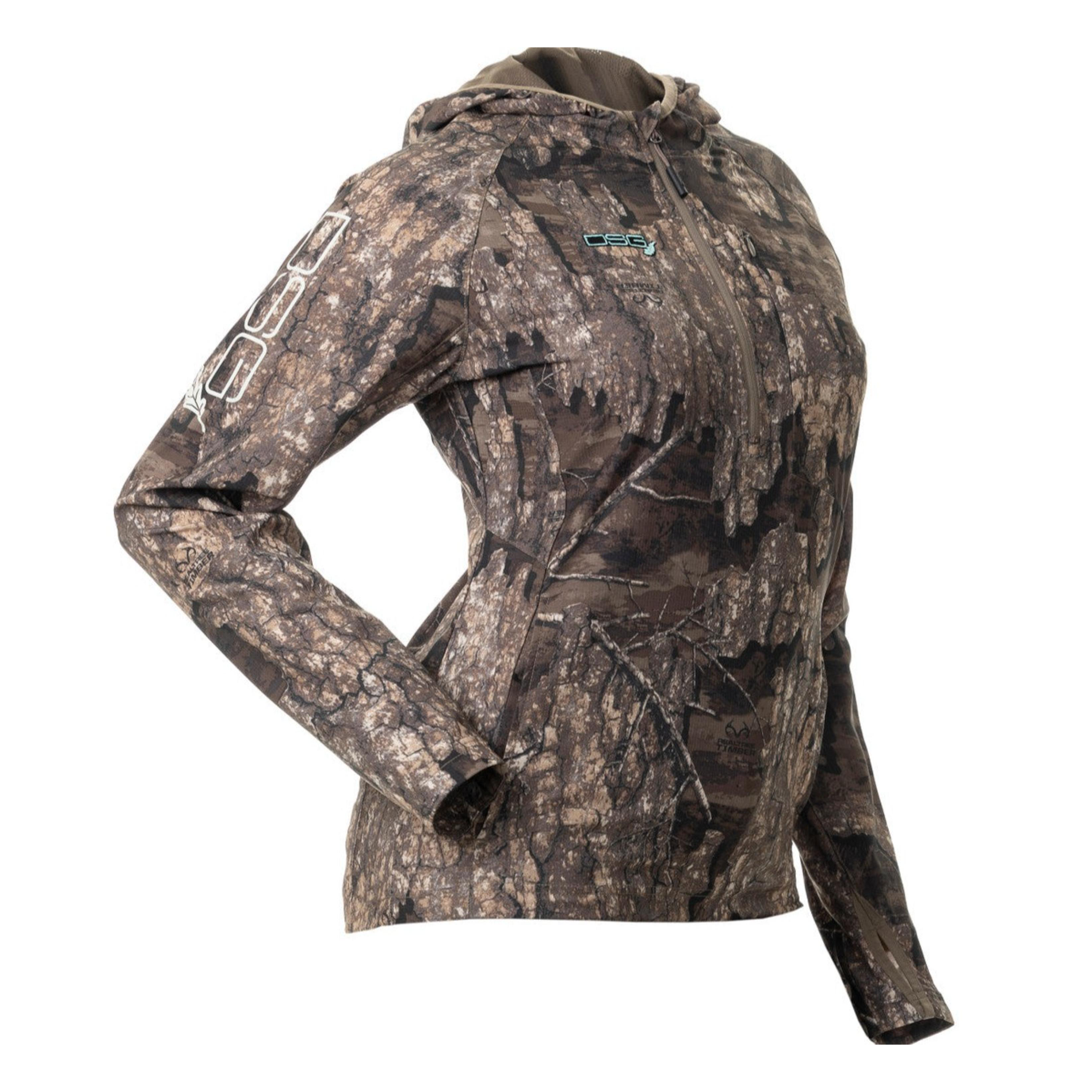 Side view of DSG OUTERWEAR Bexley 3.0 Pullover in timber color, featuring a comfortable fit and stylish design.