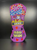 ParWestGolf Big Win Casino golf club headcover featuring a colorful casino chip design for stylish protection.