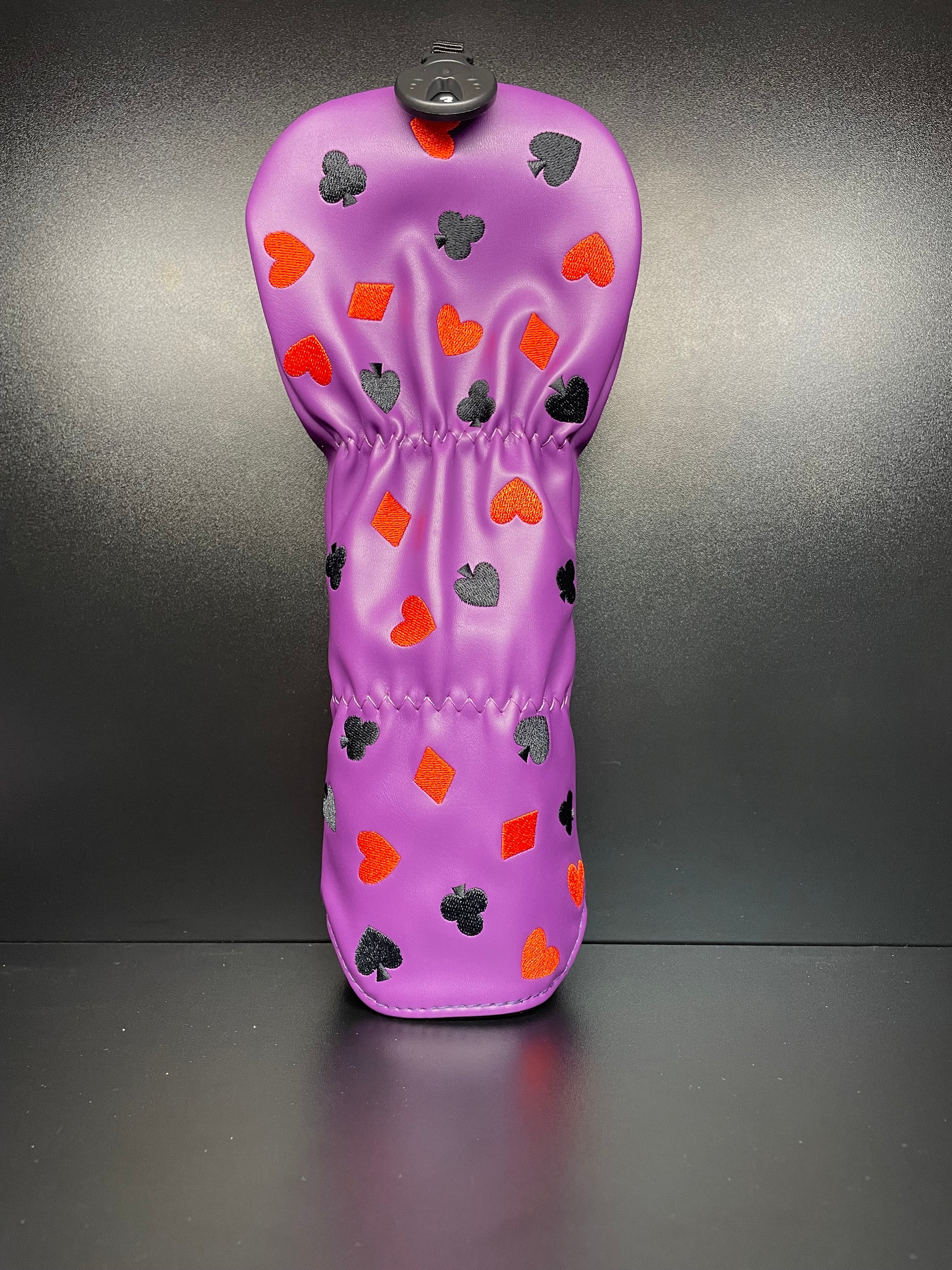 ParWestGolf Big Win Casino golf club headcover with colorful casino-themed design on soft fabric.