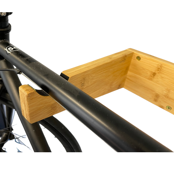 Bamboo Bike Mount with Removeable Shelf - OVERLANDERS Outfitter