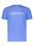 White Water Life Bimini Primary Performance Tee in royal blue, featuring short sleeves and a comfortable fit.