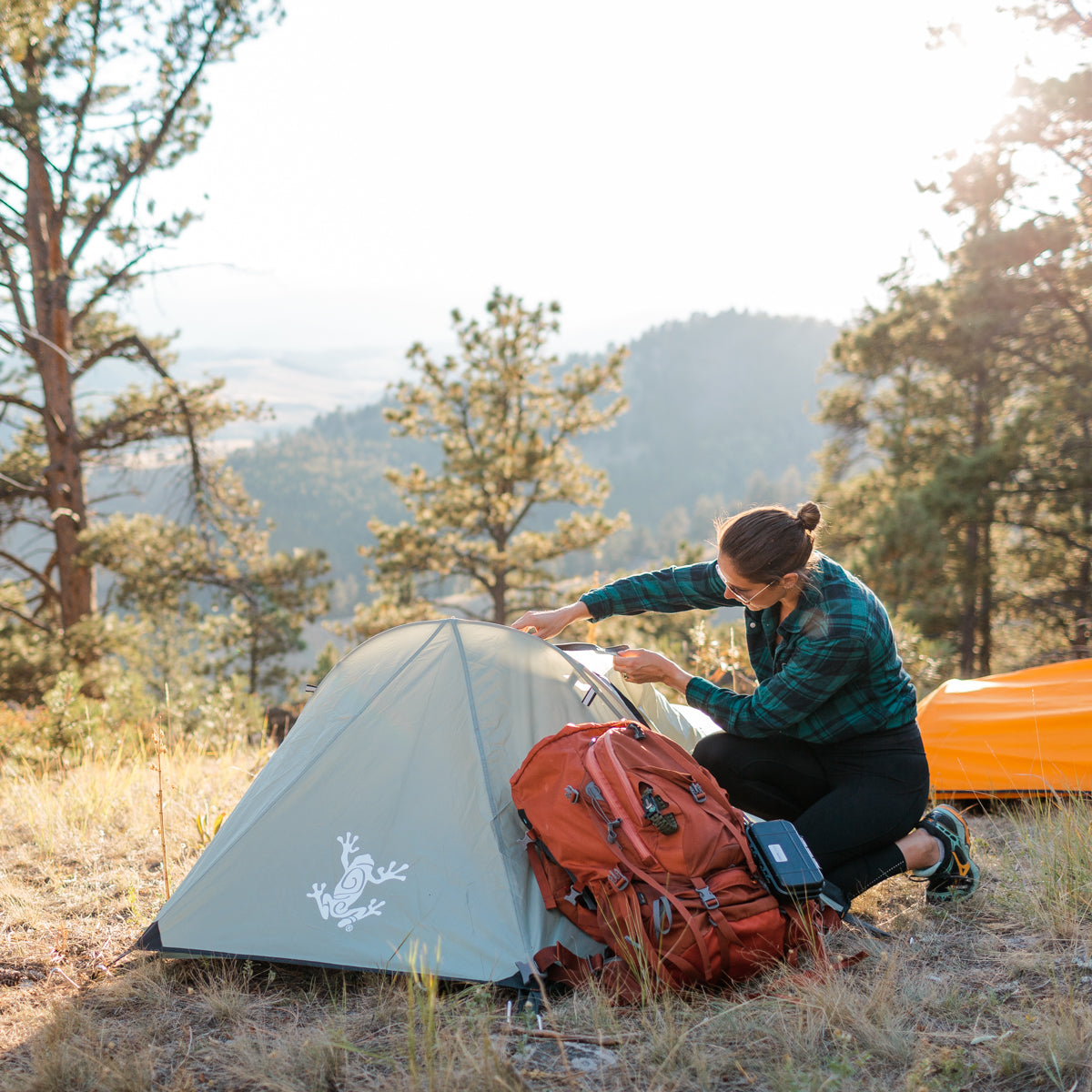 Solo Bivy 1-Person Tent - Orange - OVERLANDERS Outfitter