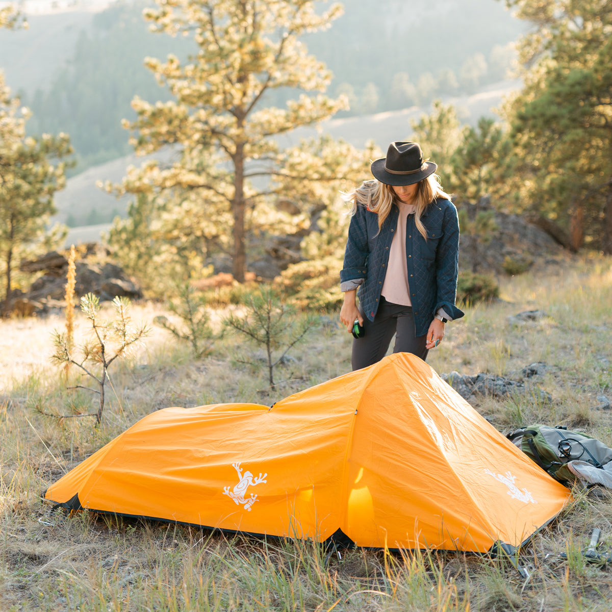 Solo Bivy 1-Person Tent - Orange - OVERLANDERS Outfitter