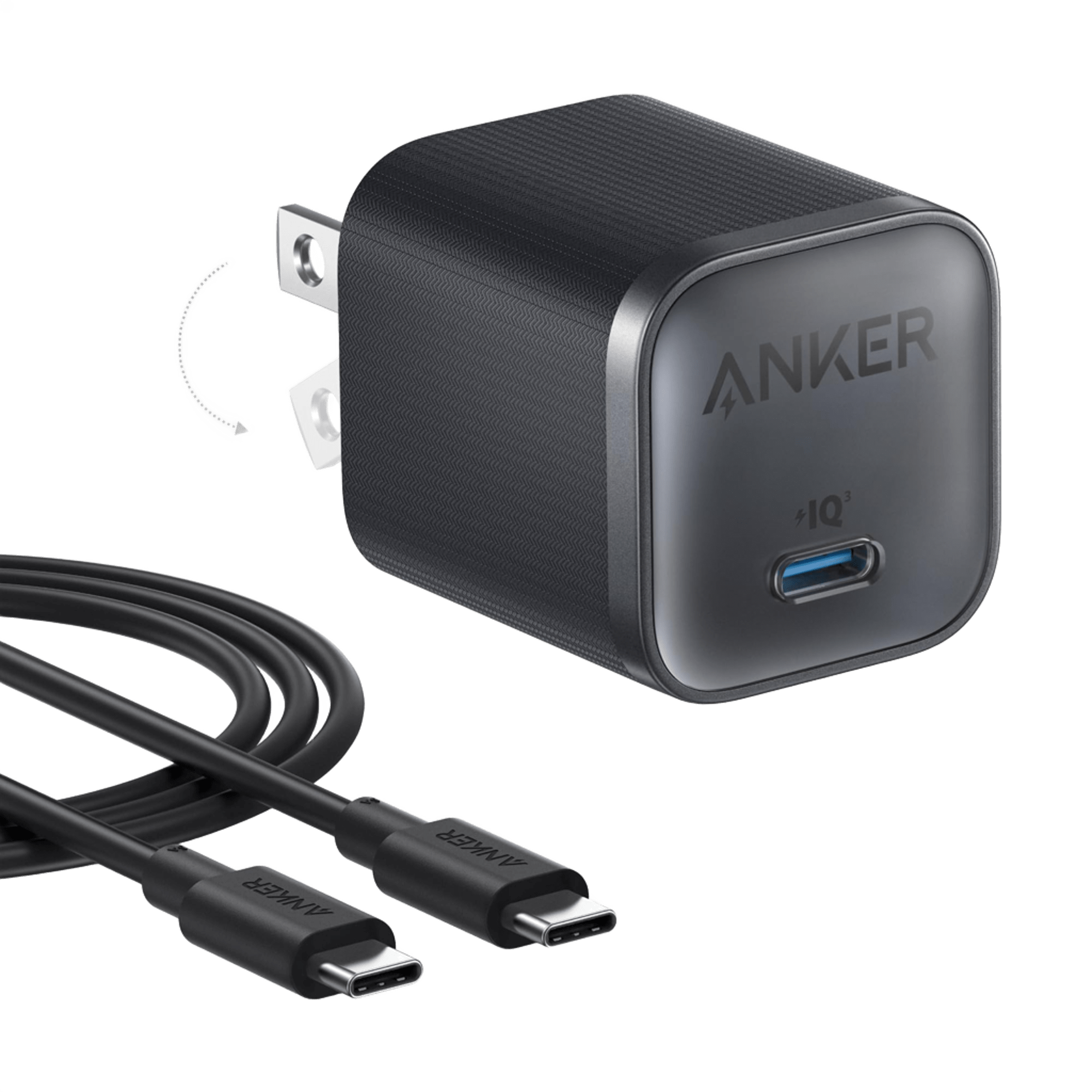 Anker Nano Charger (45W) with USB-C to USB-C Cable - We The Collective