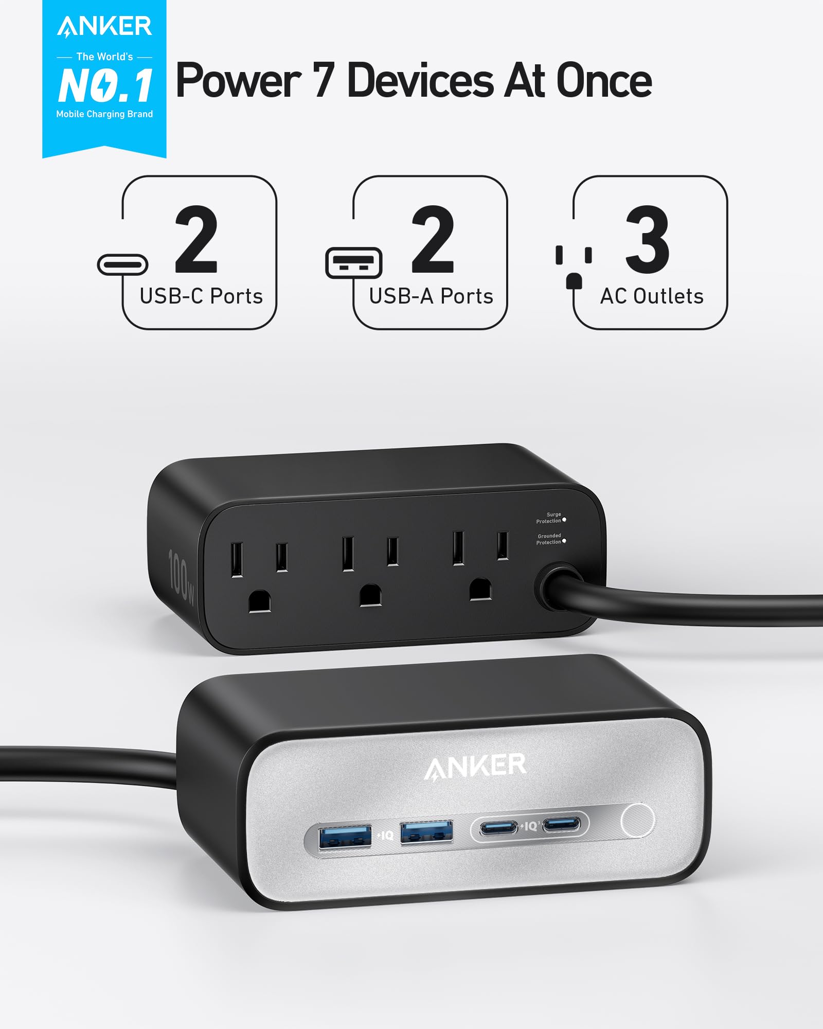 Anker Charging Station (7-in-1, 100W) - We The Collective