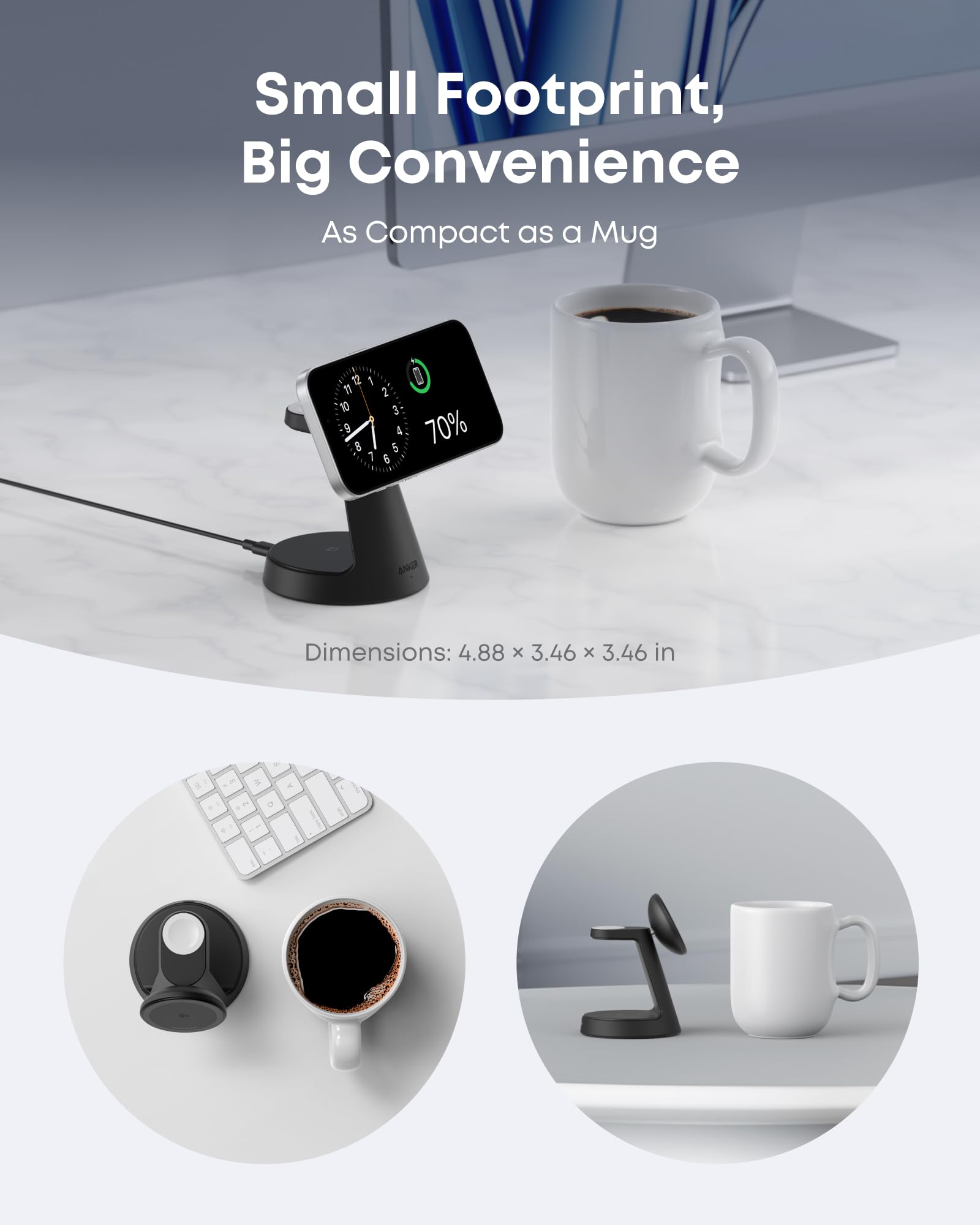 Anker MagGo Wireless Charging Station (3-in-1, Dock Stand) - OVERLANDERS Outfitter