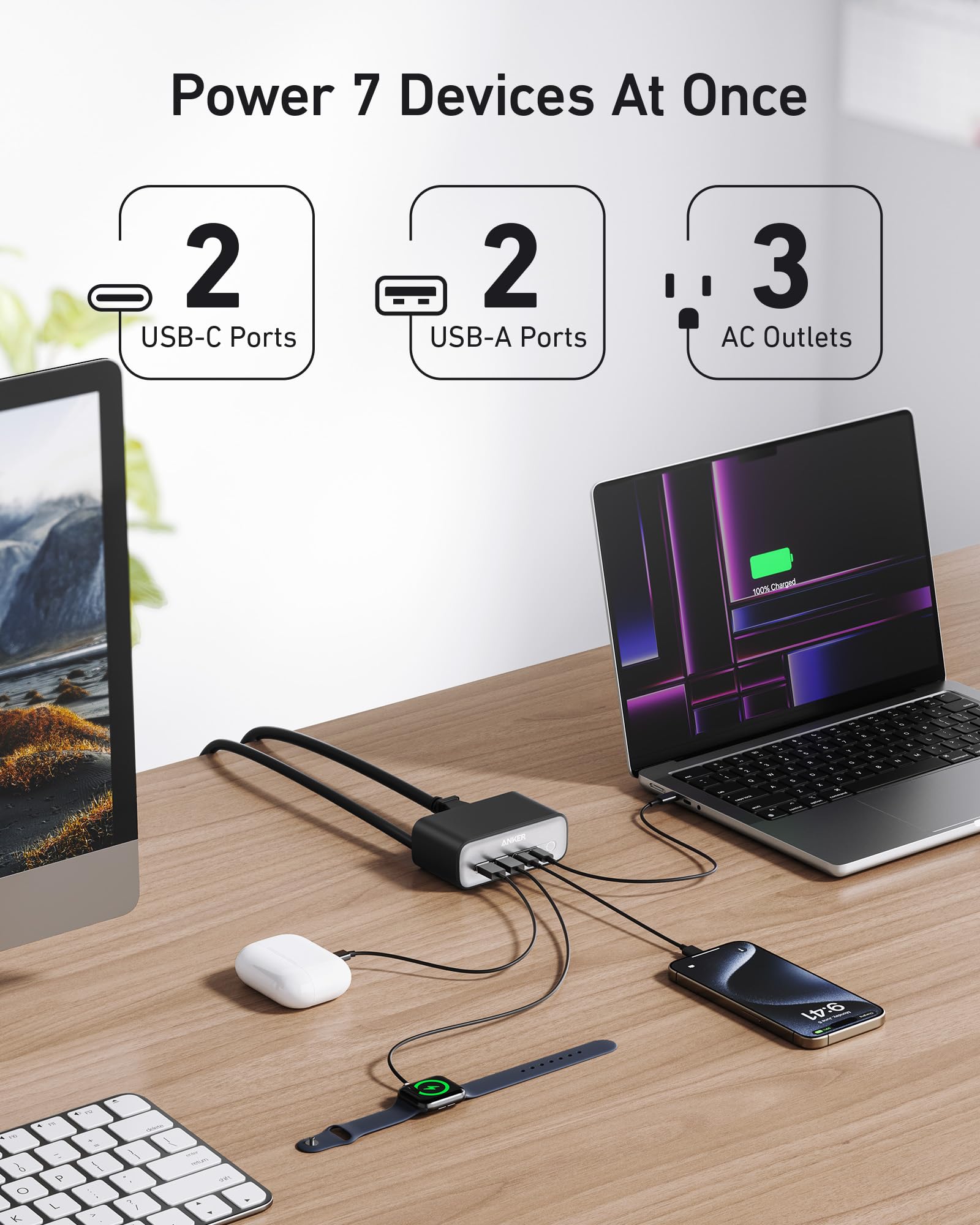 Anker 7-in-1 USB-C Charging Station (100W) BOA - We The Collective