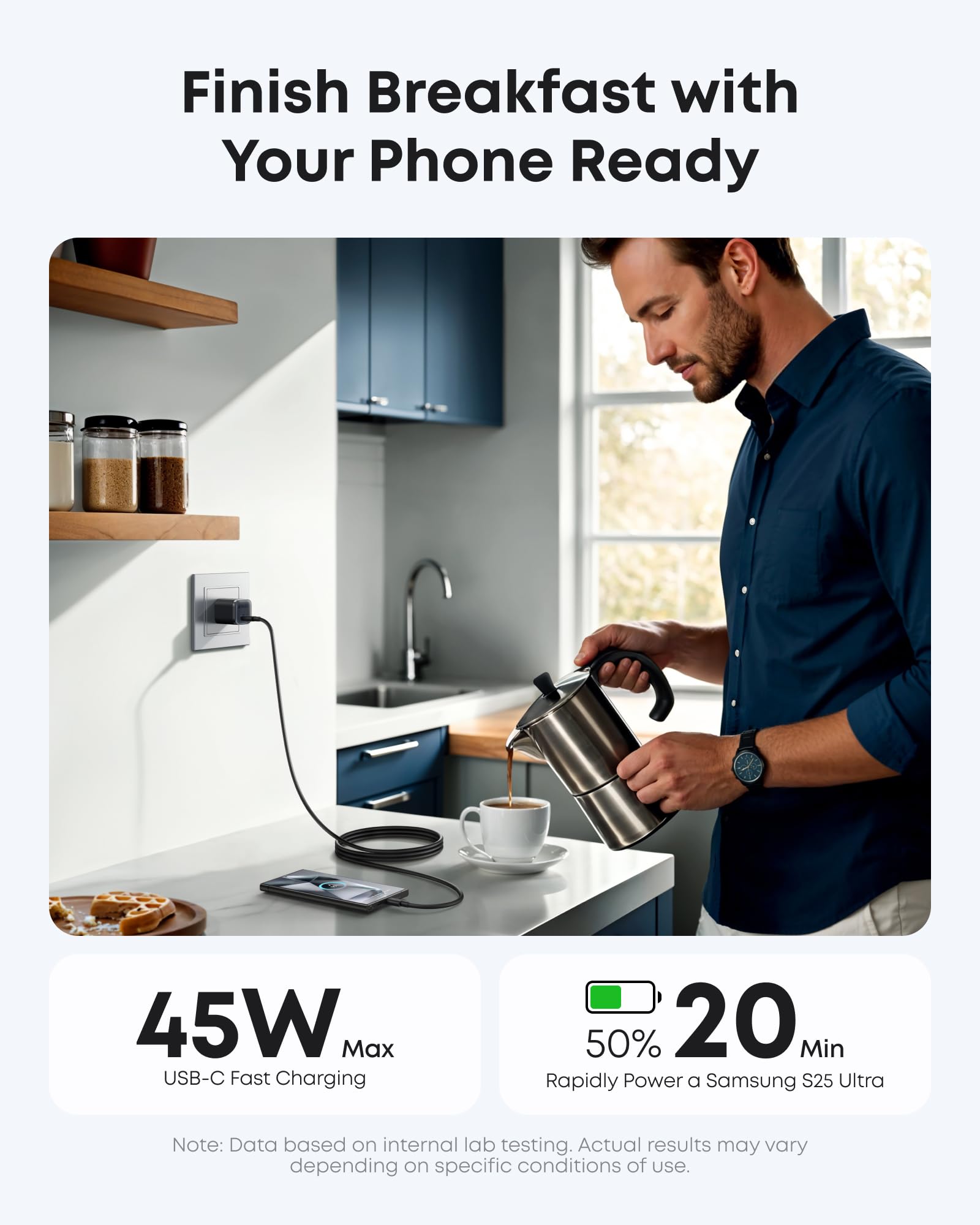 Anker Nano Charger (45W) with USB-C to USB-C Cable - We The Collective