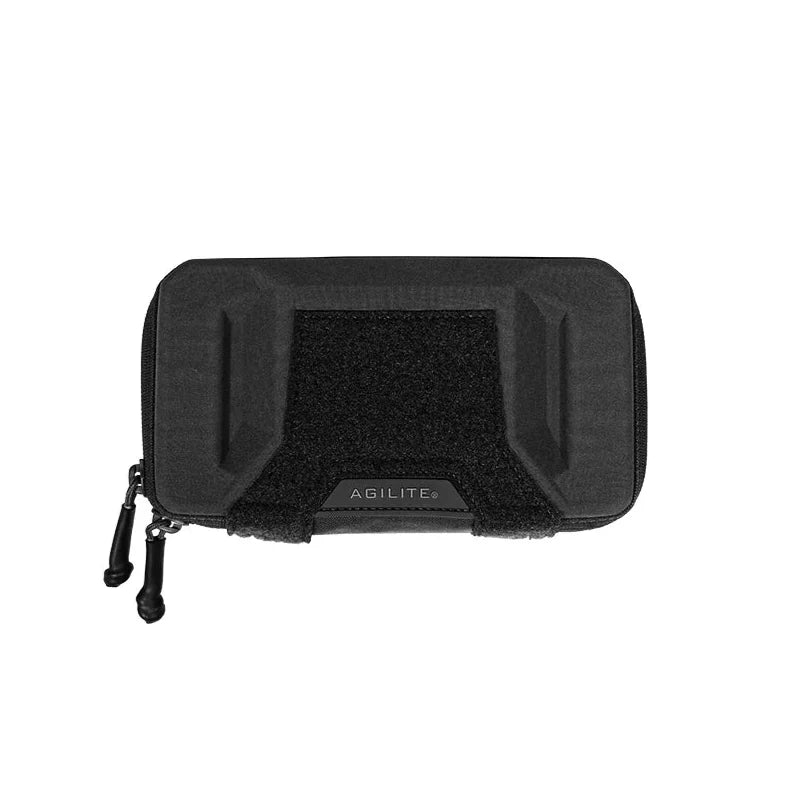 Black Battleshell™ Universal EUD/Phone Pouch by HCC Tactical, durable pouch designed for secure phone and electronic device storage.