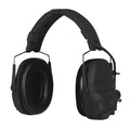 Black HCC Tactical AMP Communication Headset Lite with hearing protection and communication features for tactical use.