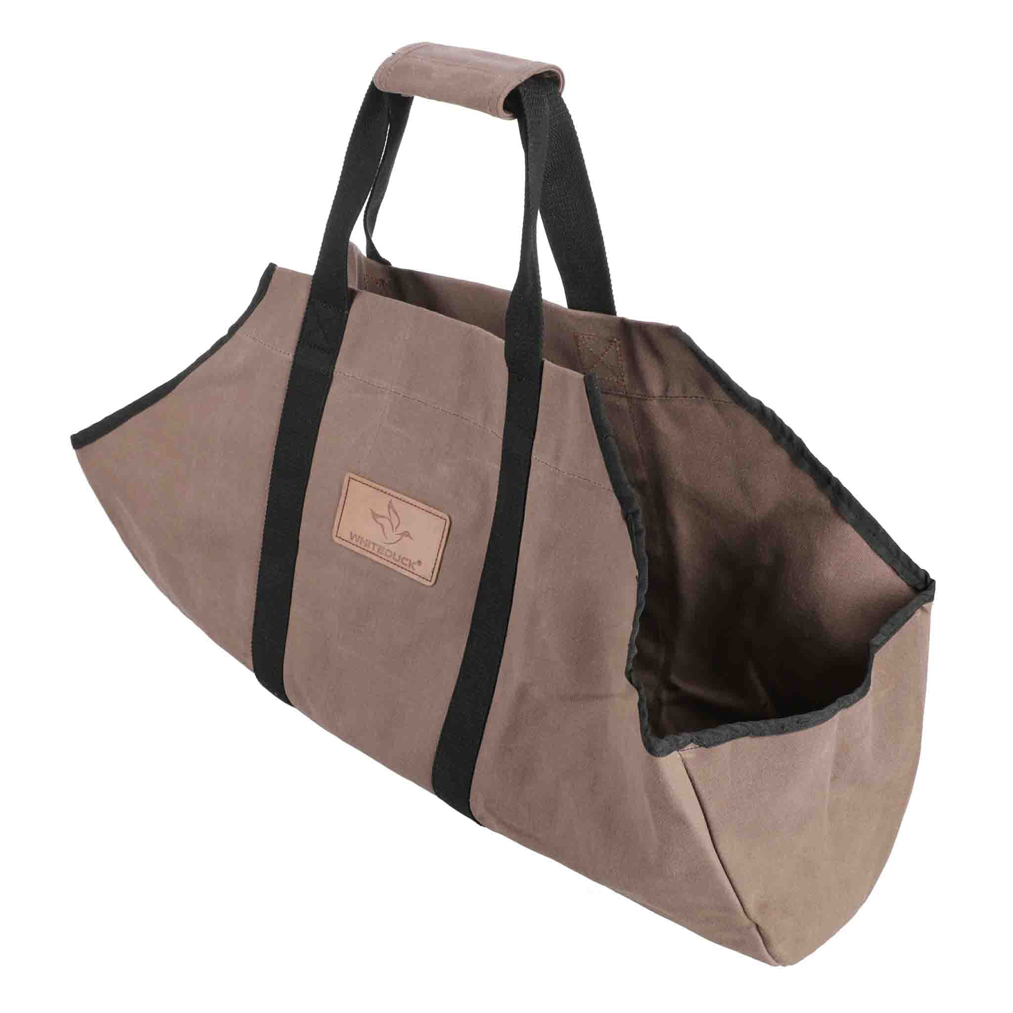 Boat Shape Canvas Firewood Log Carriers - OVERLANDERS Outfitter