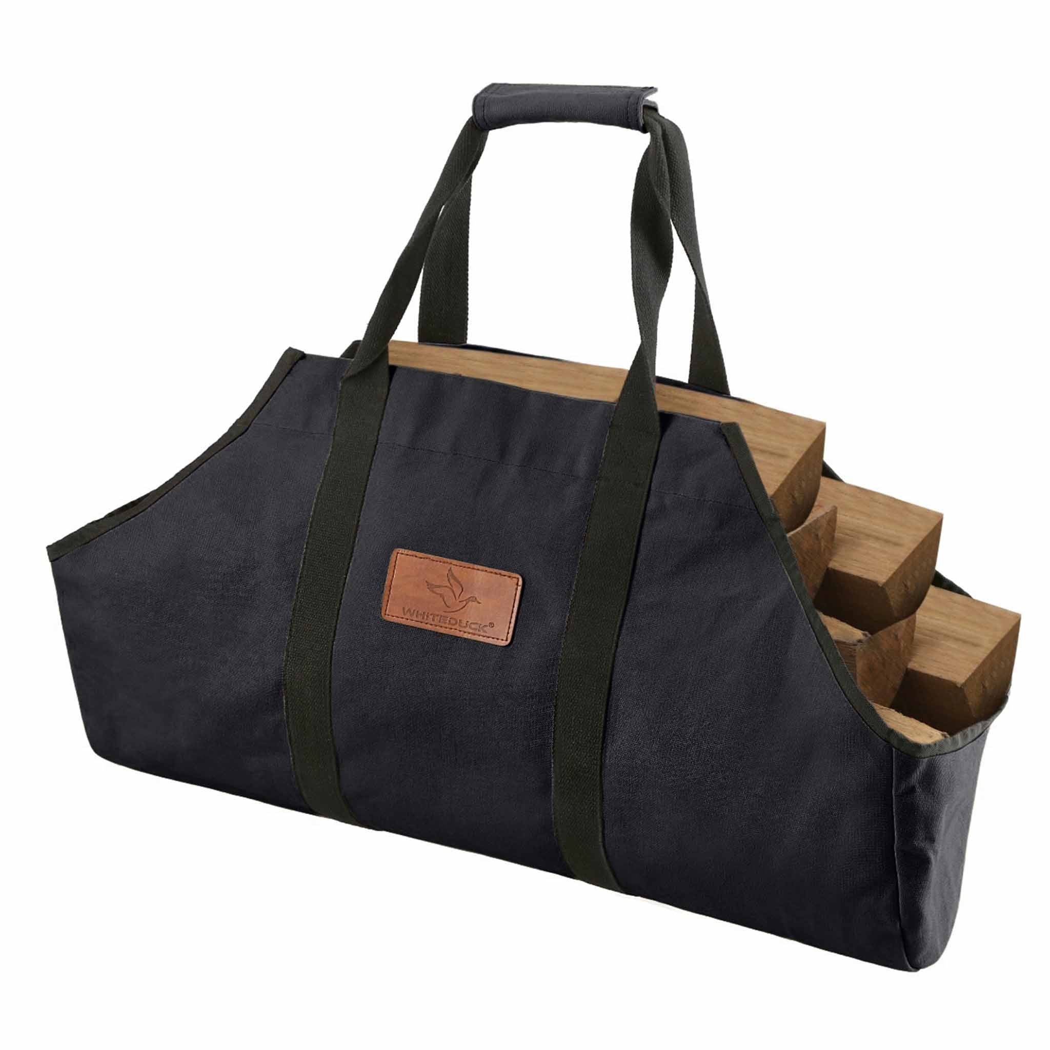 Boat Shape Canvas Firewood Log Carriers - OVERLANDERS Outfitter