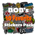 Free Sticker Pack - Bob’s New 10 favorite stickers - OVERLANDERS Outfitter