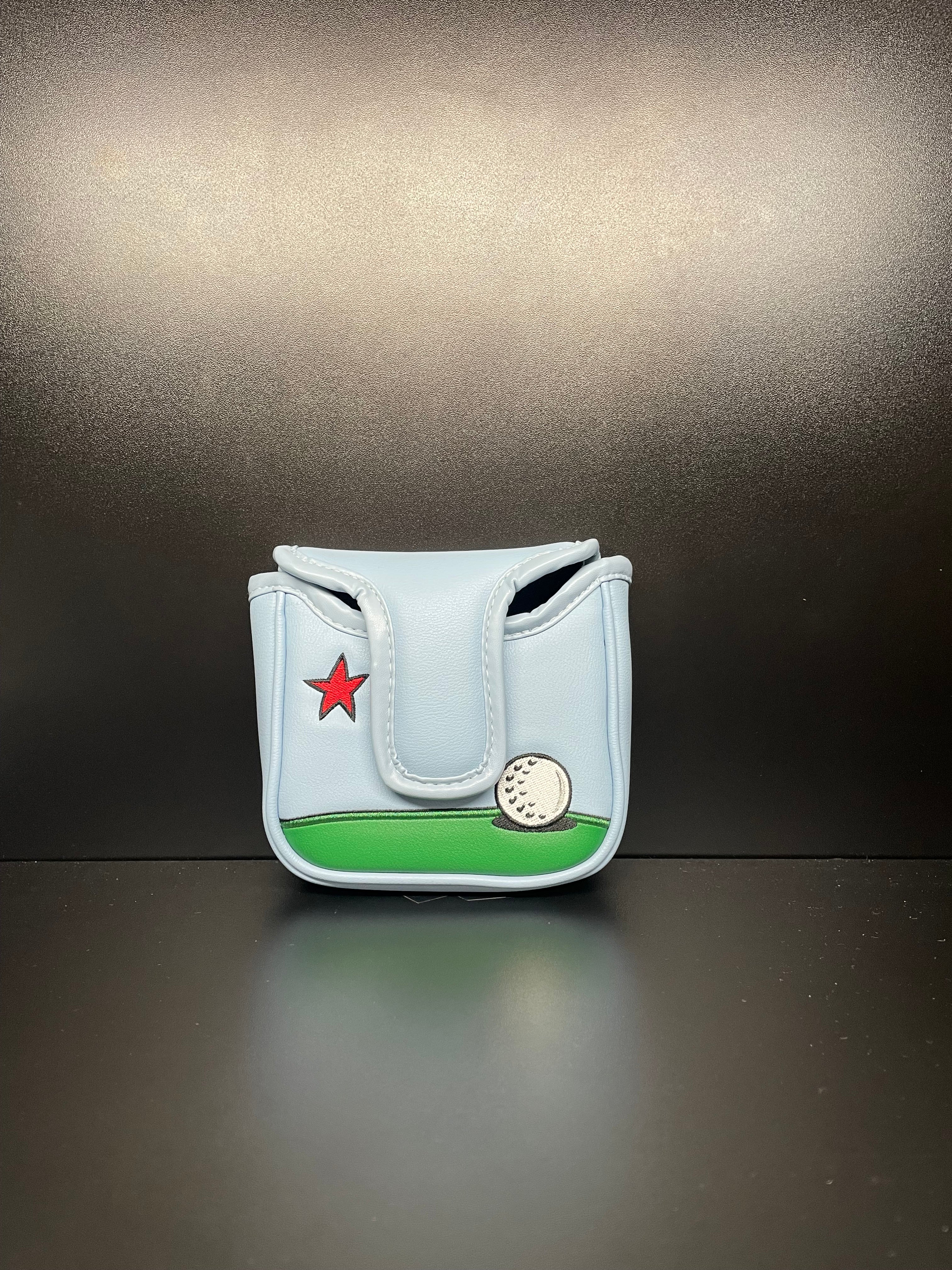 Golf club headcover featuring a playful gopher design from ParWestGolf, made to protect your clubs in style.