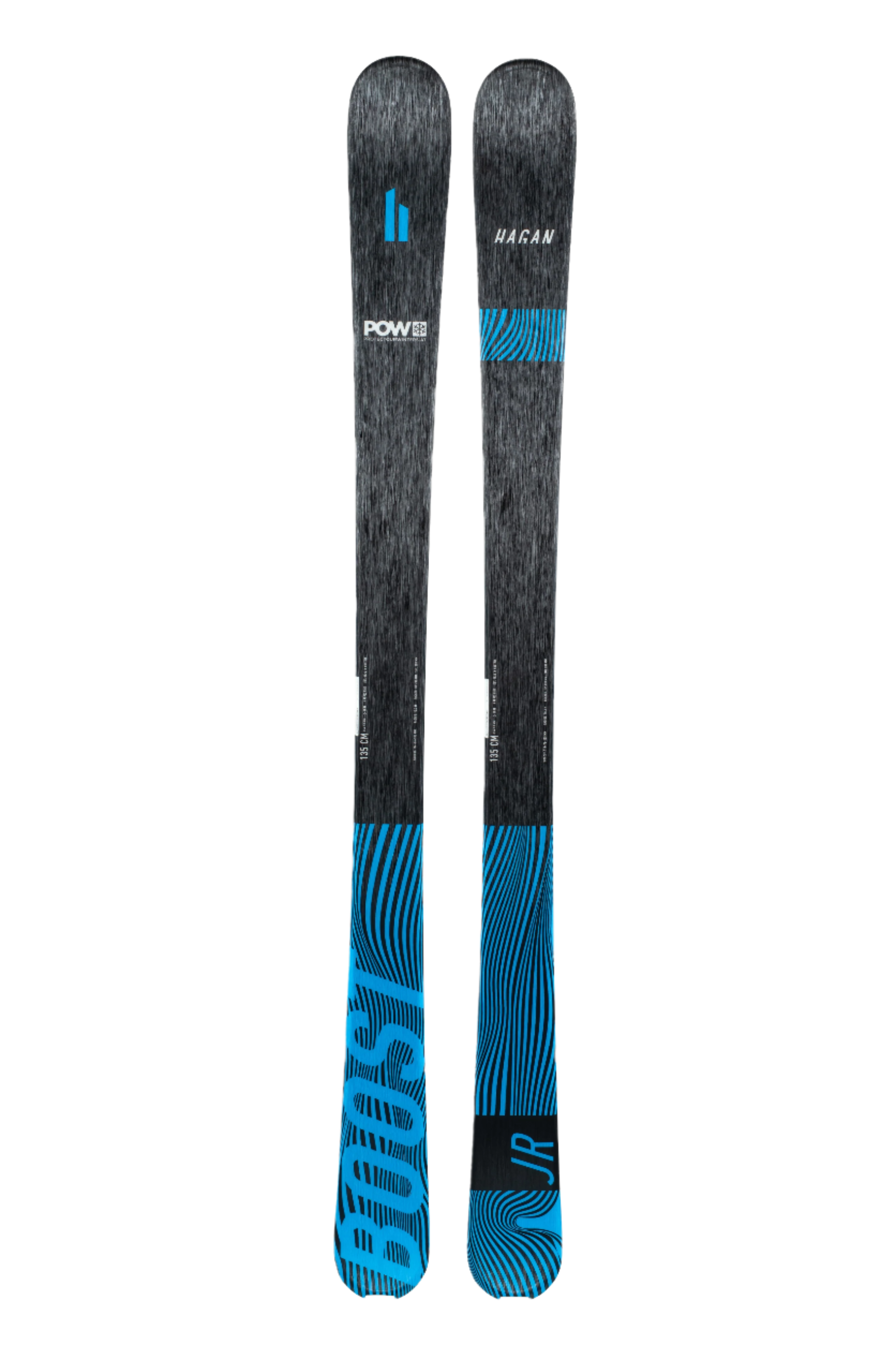 HAGAN Boost Junior POW Edition Kids Touring Skis - OVERLANDERS Outfitter