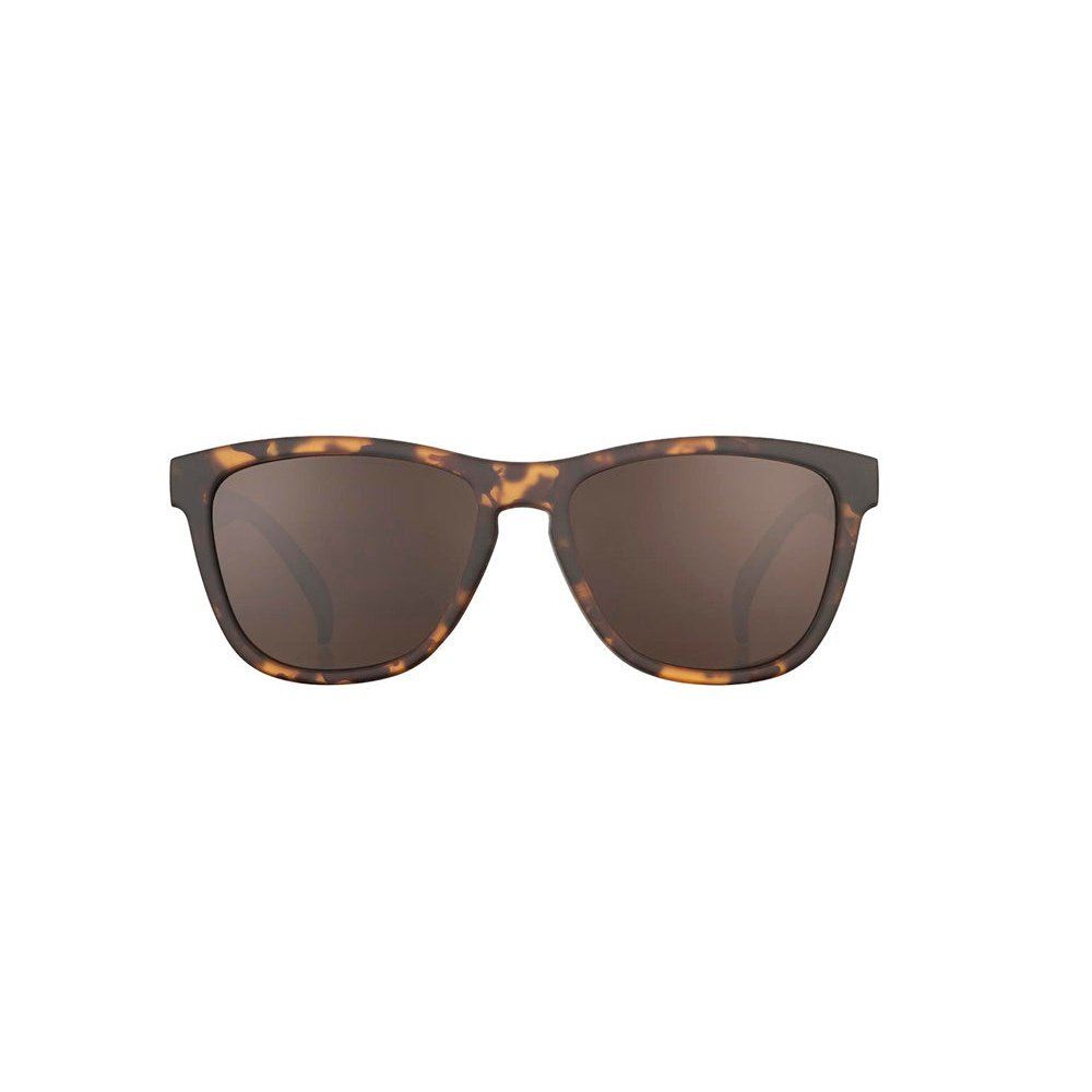 Bosley's Basset Hound Dreams polarized sunglasses by Rare Air Discs, stylish accessories with a basset hound design, straight-on view