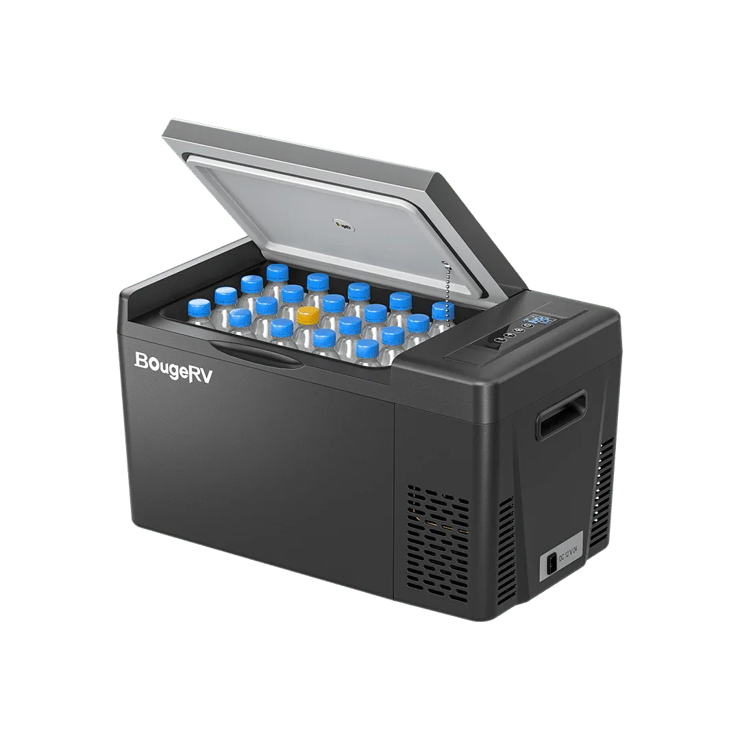 BougeRV 12V 23 Quart Portable Fridge Black For Travel - We The Collective