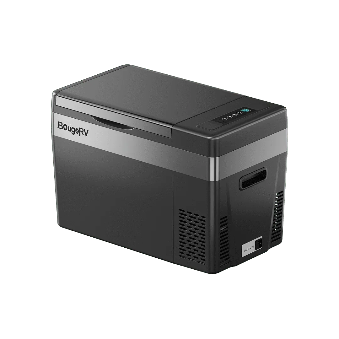 BougeRV 12V 30 Quart (28L) Portable Car Fridge Black - OVERLANDERS Outfitter