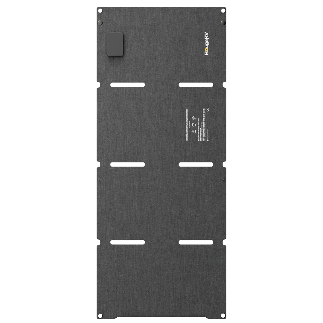 BougeRV 50W Fiberglass Flexible Portable Solar Panel - OVERLANDERS Outfitter