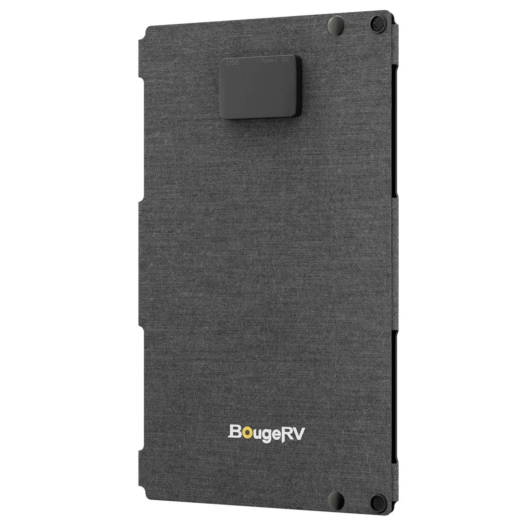 BougeRV 50W Fiberglass Flexible Portable Solar Panel - We The Collective