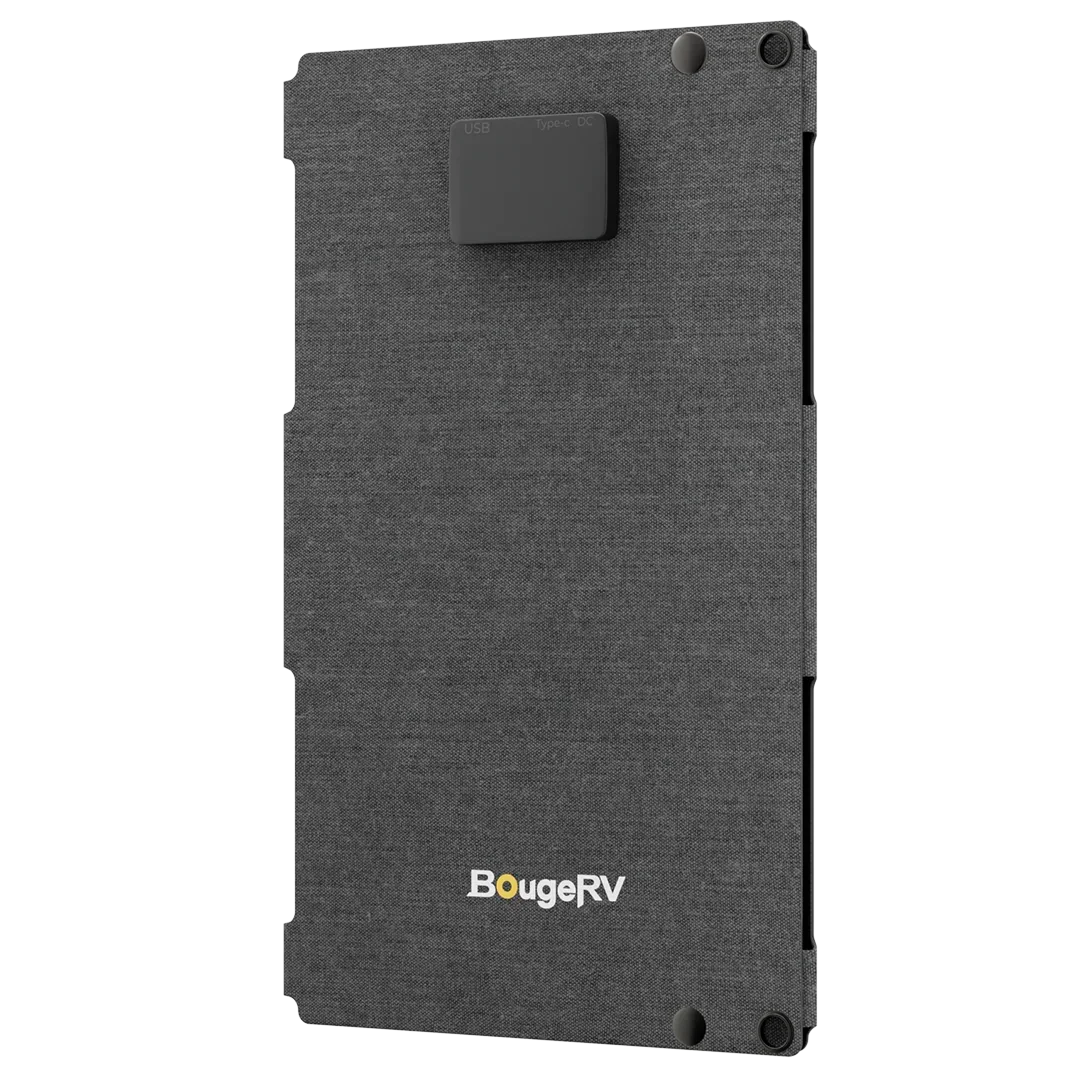 BougeRV 50W Fiberglass Flexible Portable Solar Panel - OVERLANDERS Outfitter