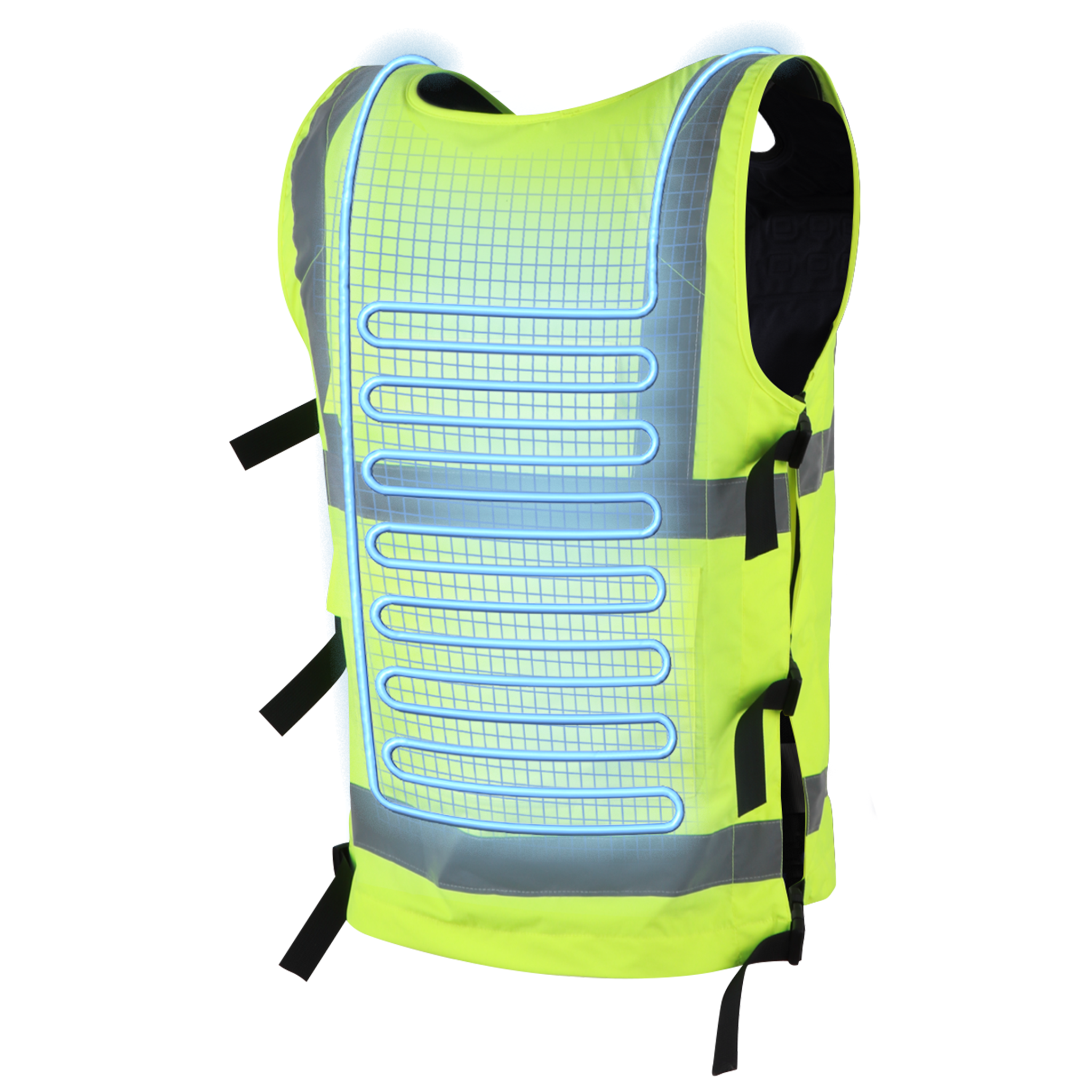 Breeze II Unisex High-Vis Cooling Vest - OVERLANDERS Outfitter