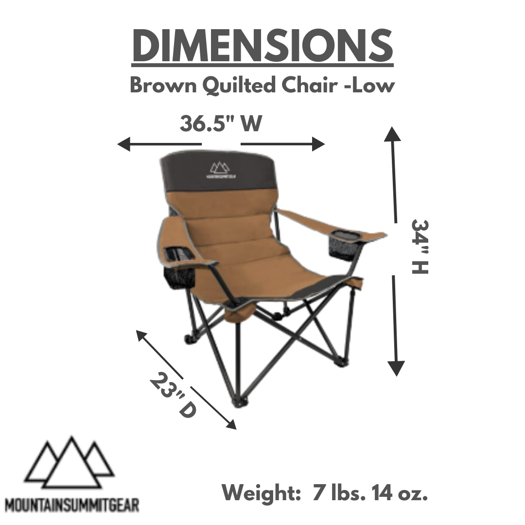 Quilted Chair - OVERLANDERS Outfitter