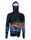 Brown Snack graphic fishing hoodie from Sunpro Hoodies by Cognito Brands, Inc., featuring a casual design and comfortable fit.
