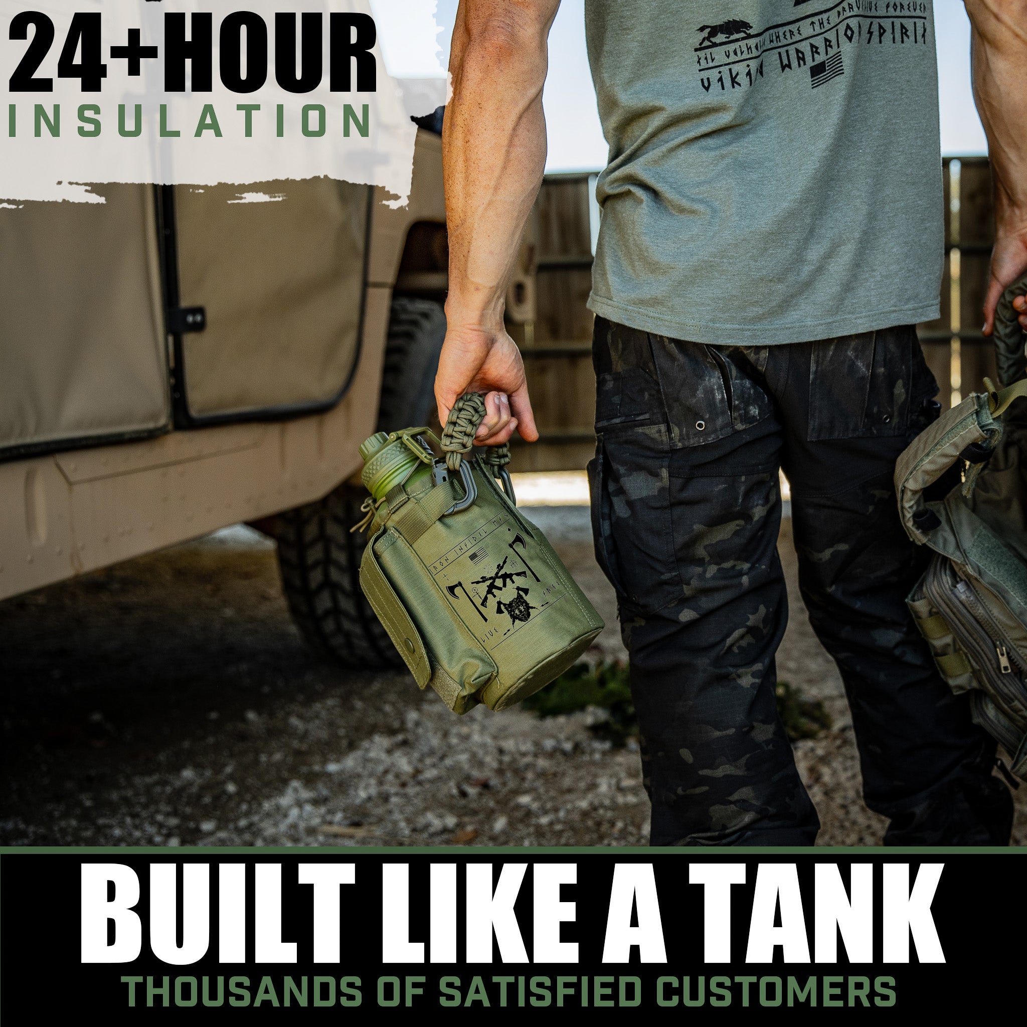 64oz Battle Bottle Water Bottles - We The Collective