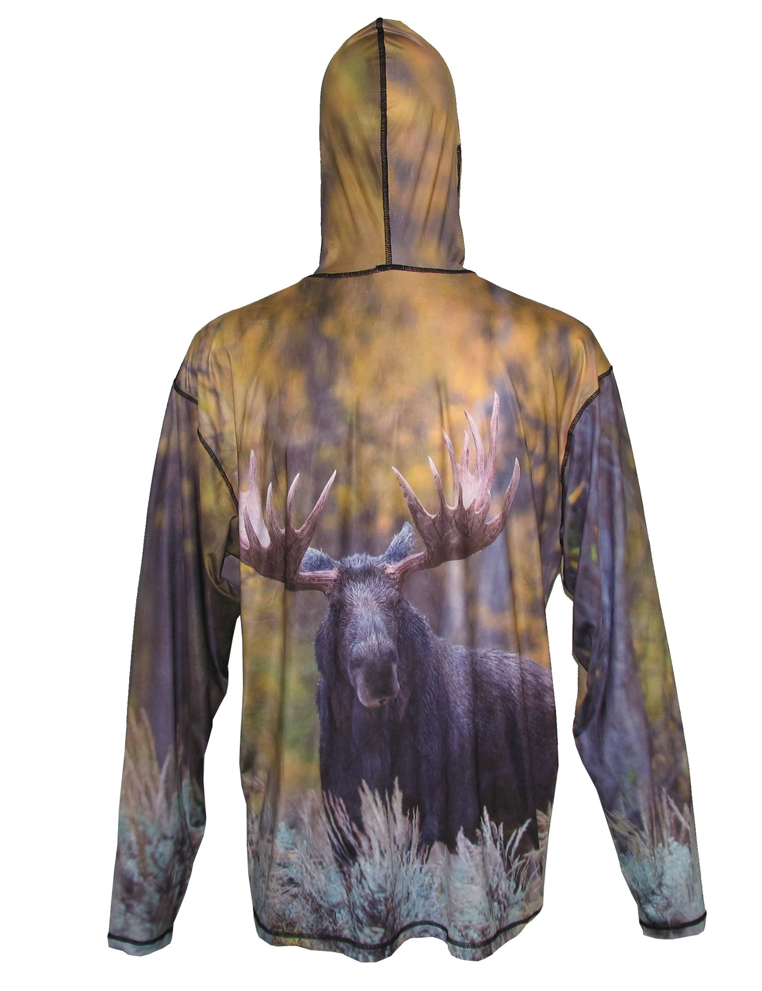 Bull Moose Sun Protective Wildlife Graphic Hoodie - OVERLANDERS Outfitter
