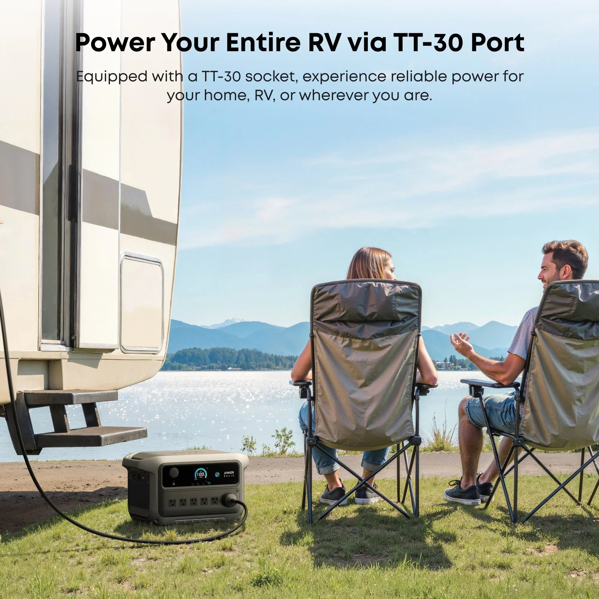 Anker SOLIX C2000 Gen2 Portable Power Station + Car Alternator Charger - We The Collective