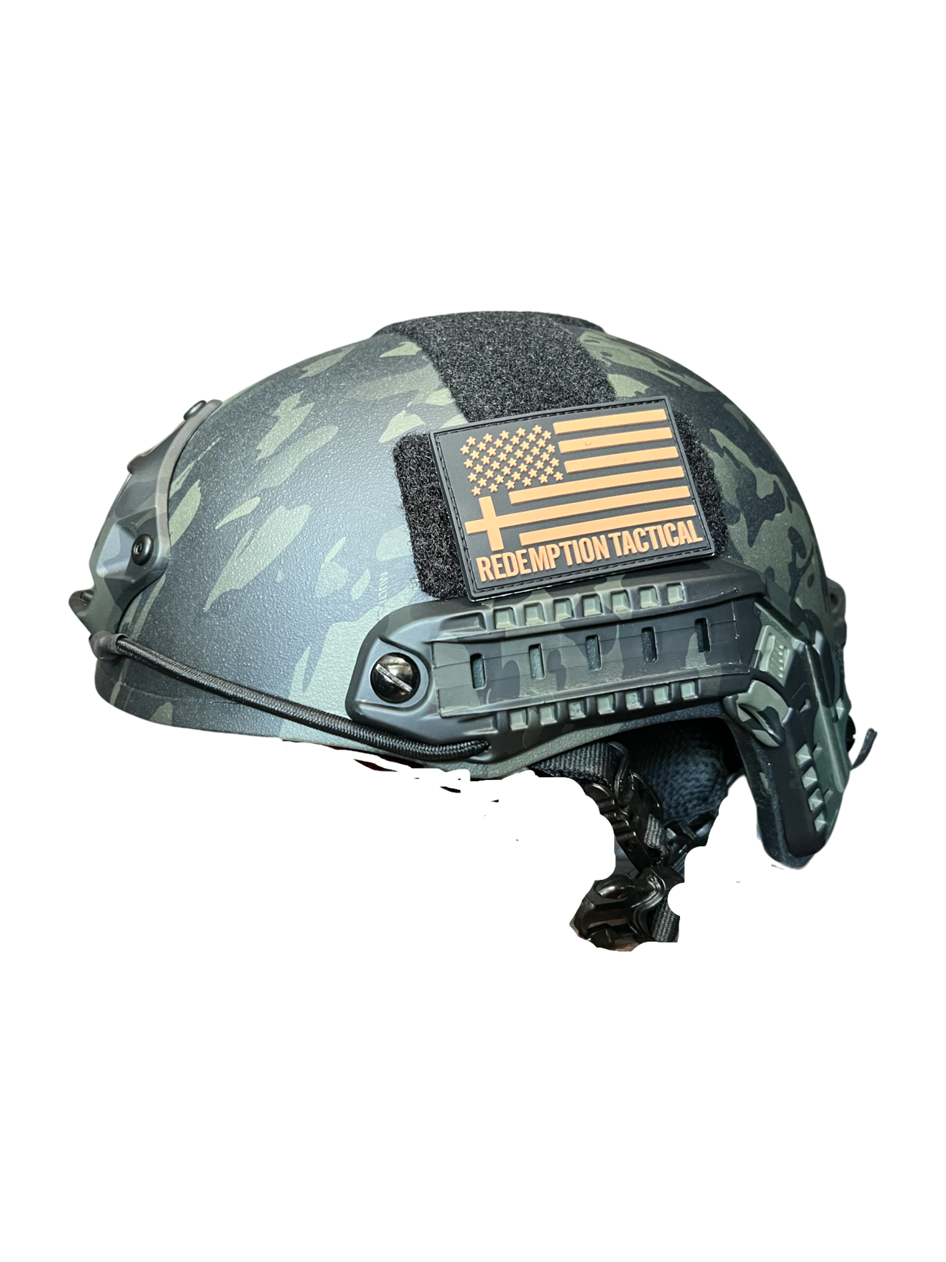 Ballistic Helmet RT2 High Cut Helmet: Tested to LEVEL IIIA (Included Arc Rails, Padding, Straps) - We The Collective