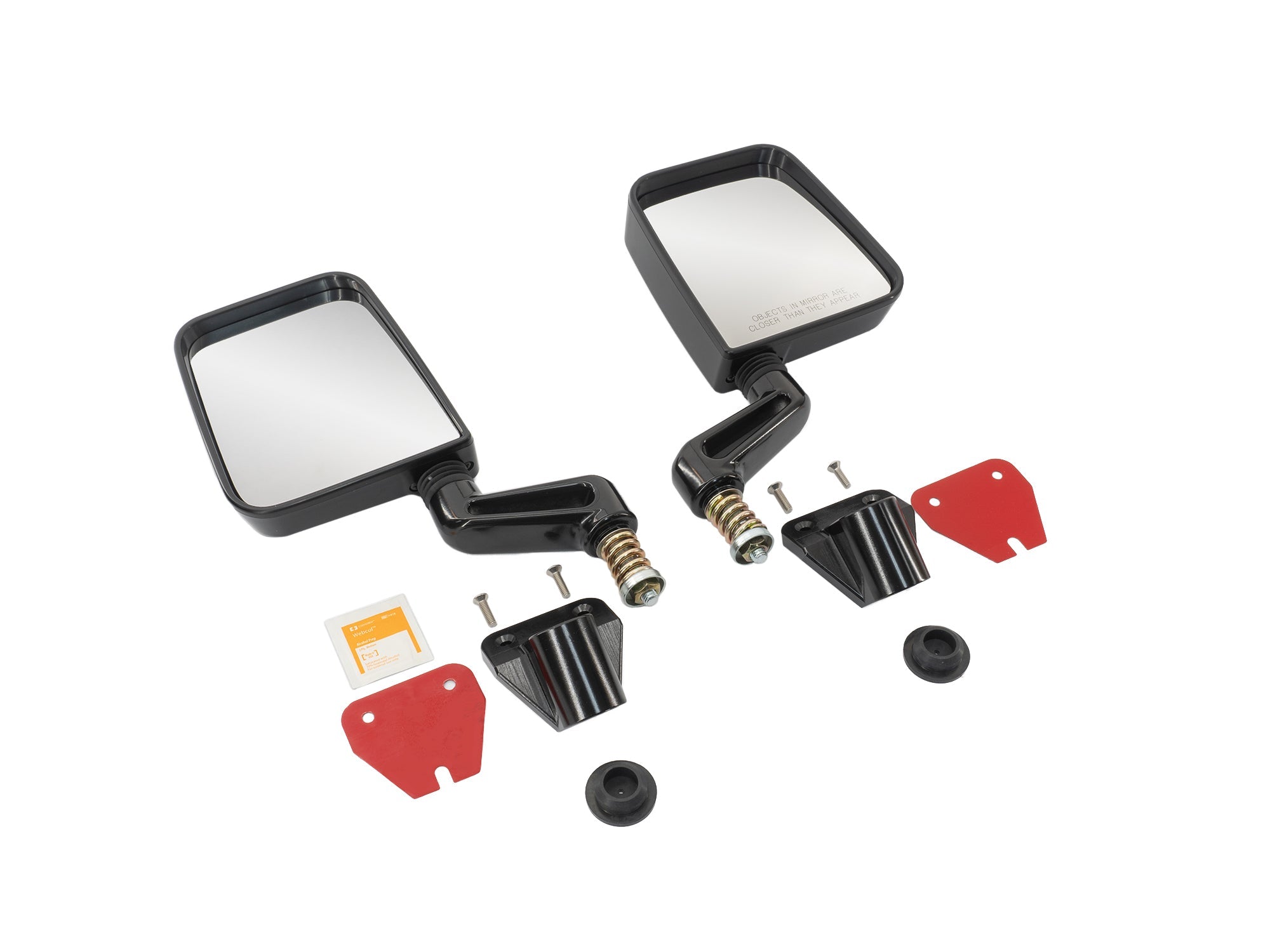Deluxe Manual Mirror Kit - OVERLANDERS Outfitter