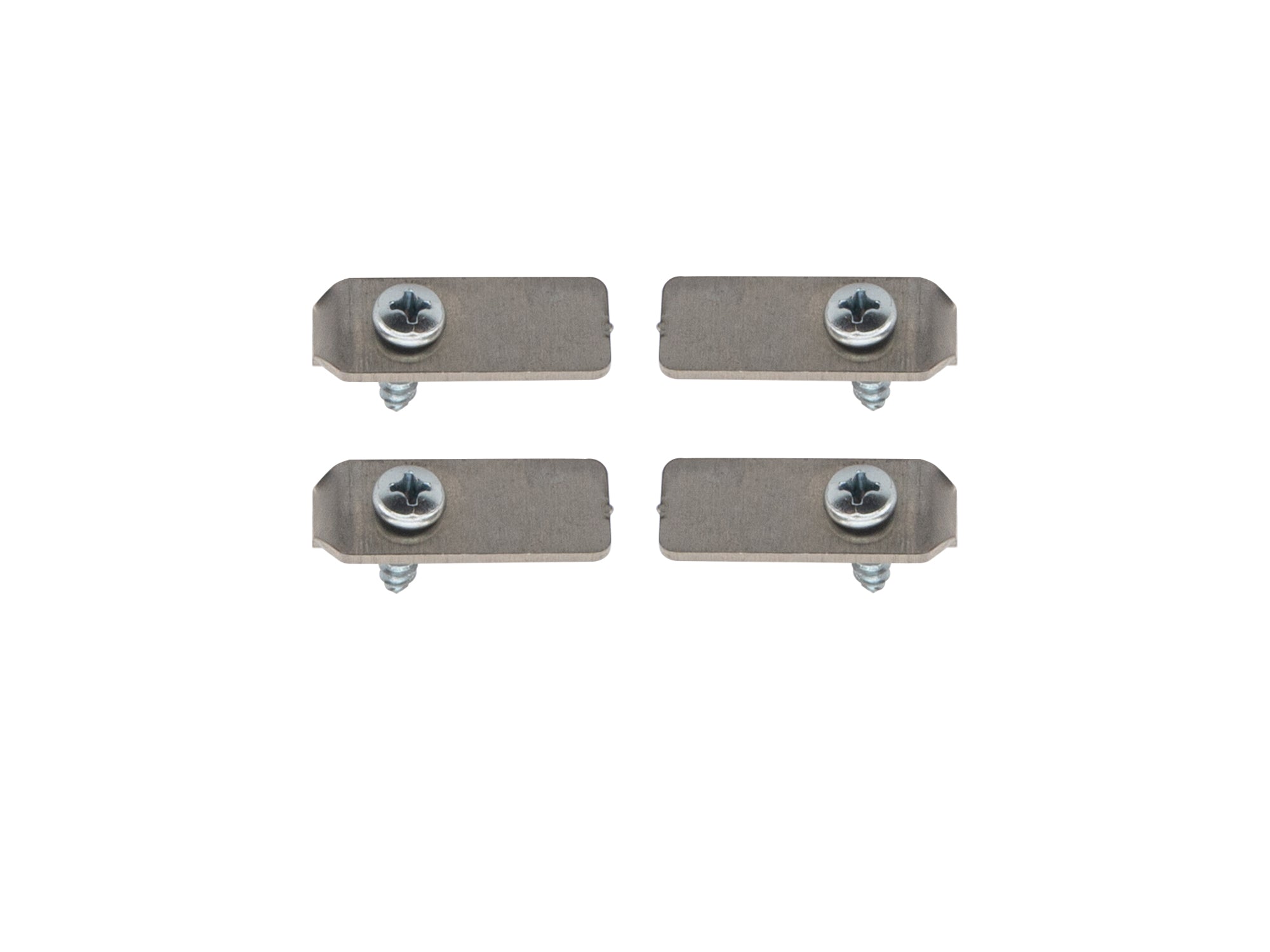 GoWesty instrument cluster mounting tab kit for 1980-91 Vanagon, includes main mounting tabs for dashboard installation.