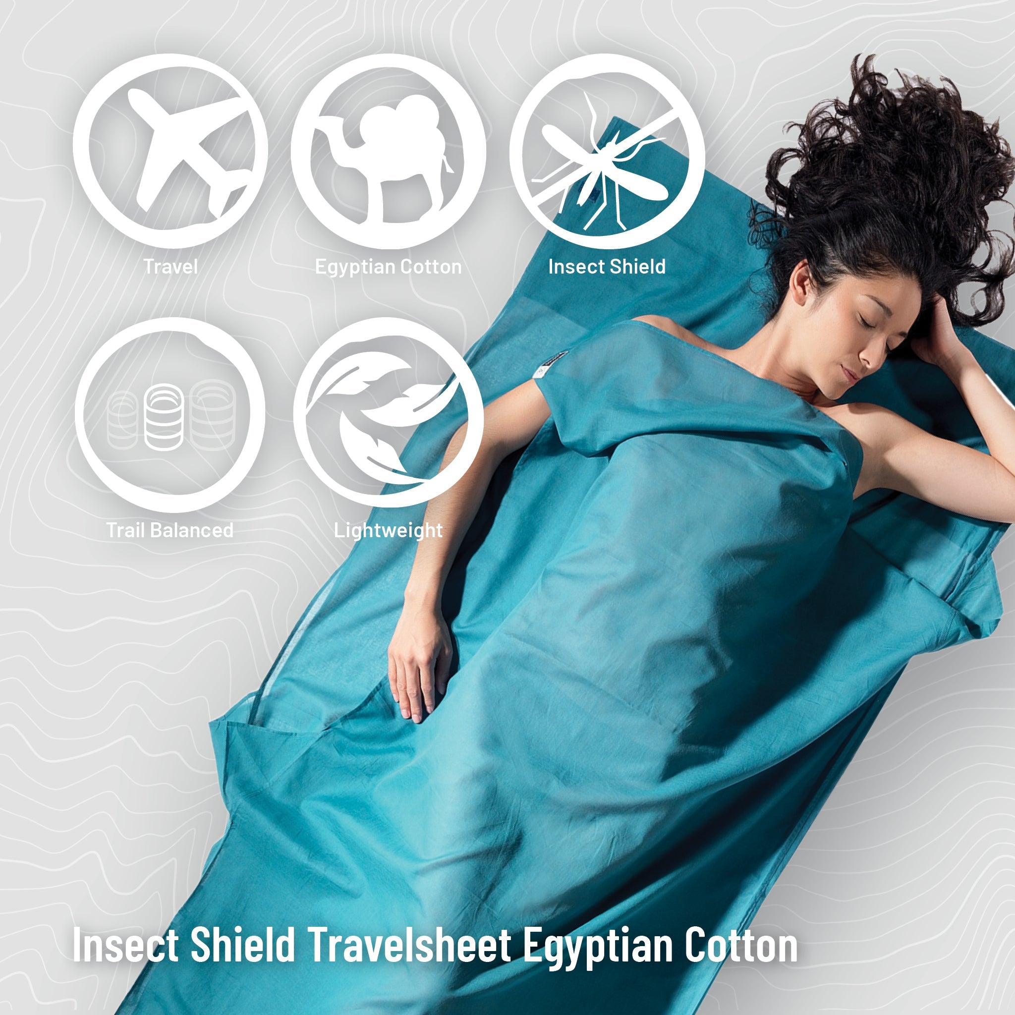 Insect Shield® TravelSheet™ Egyptian Cotton - We The Collective